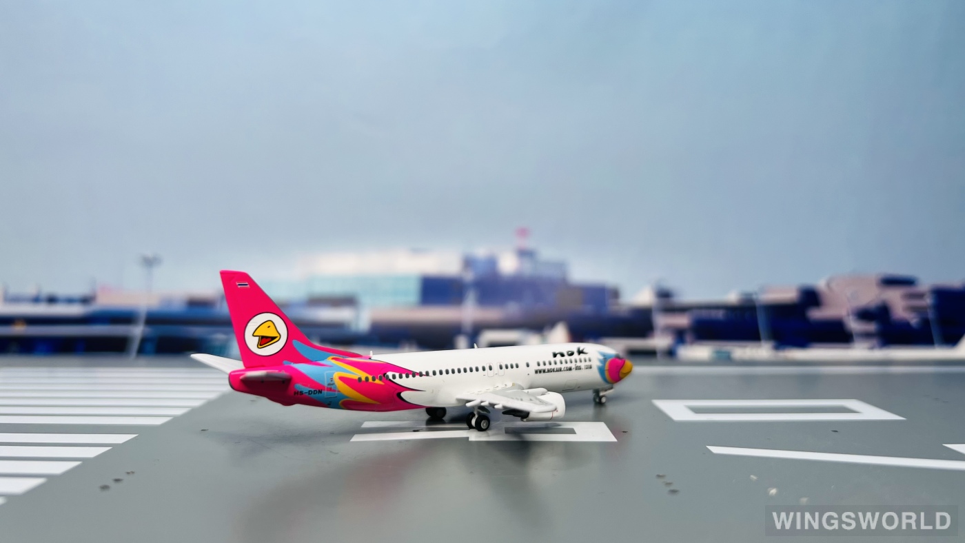 Pandamodel 1:400 M4DD734A Nok Air 皇雀航空 Boeing 737-400 HS-DDN