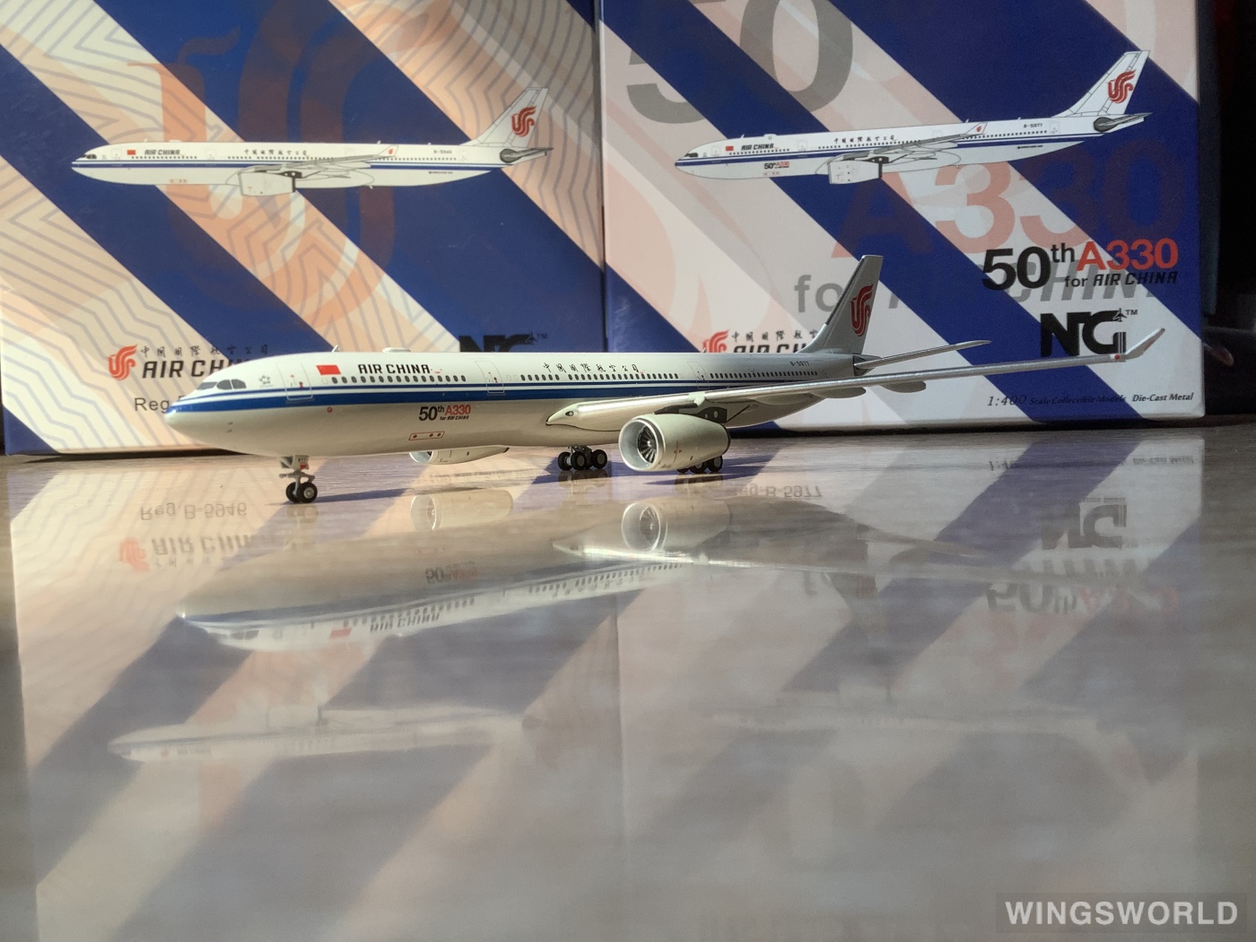 NGmodels 1:400 NG62047 Air China 中国国际航空 Airbus A330-300 B-5977