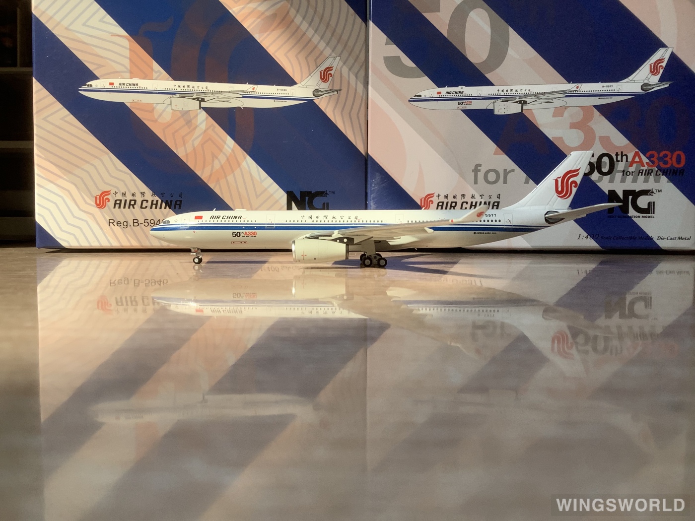 NGmodels 1:400 NG62047 Air China 中国国际航空 Airbus A330-300 B-5977