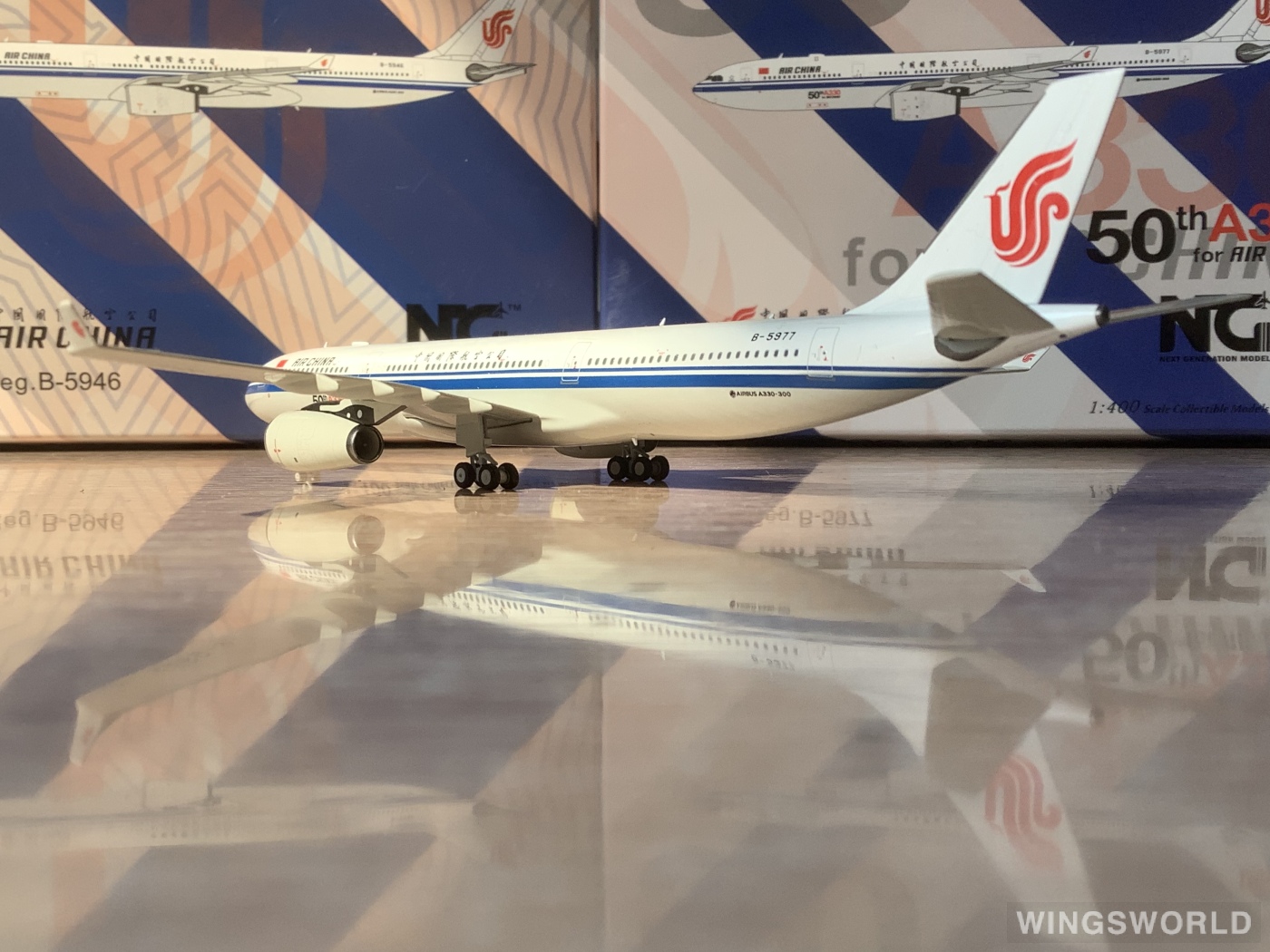 NGmodels 1:400 NG62047 Air China 中国国际航空 Airbus A330-300 B-5977