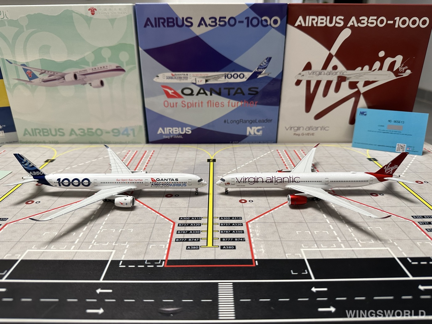NGmodels 1:400 NG57001 Airbus 空中客车 Airbus A350-1000 F-WMIL
