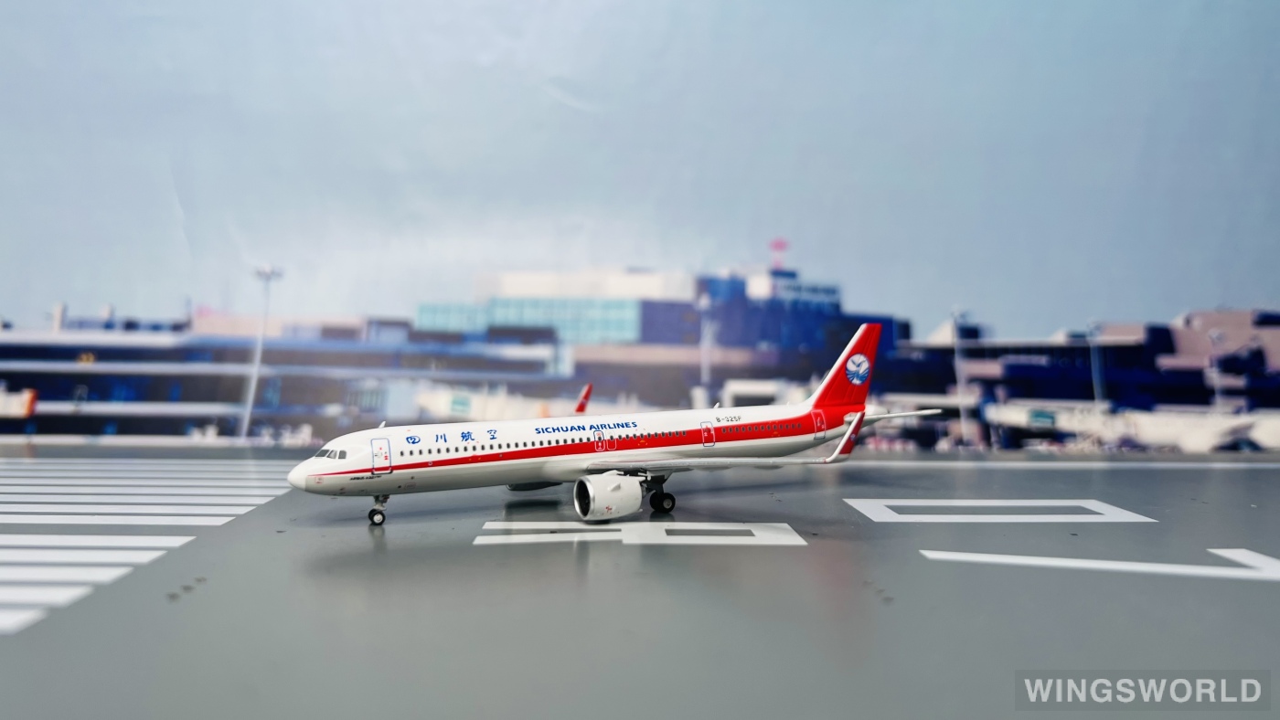 HYJLwings 1:400 HY210075 Sichuan Airlines 四川航空 Airbus A321neo B-325F