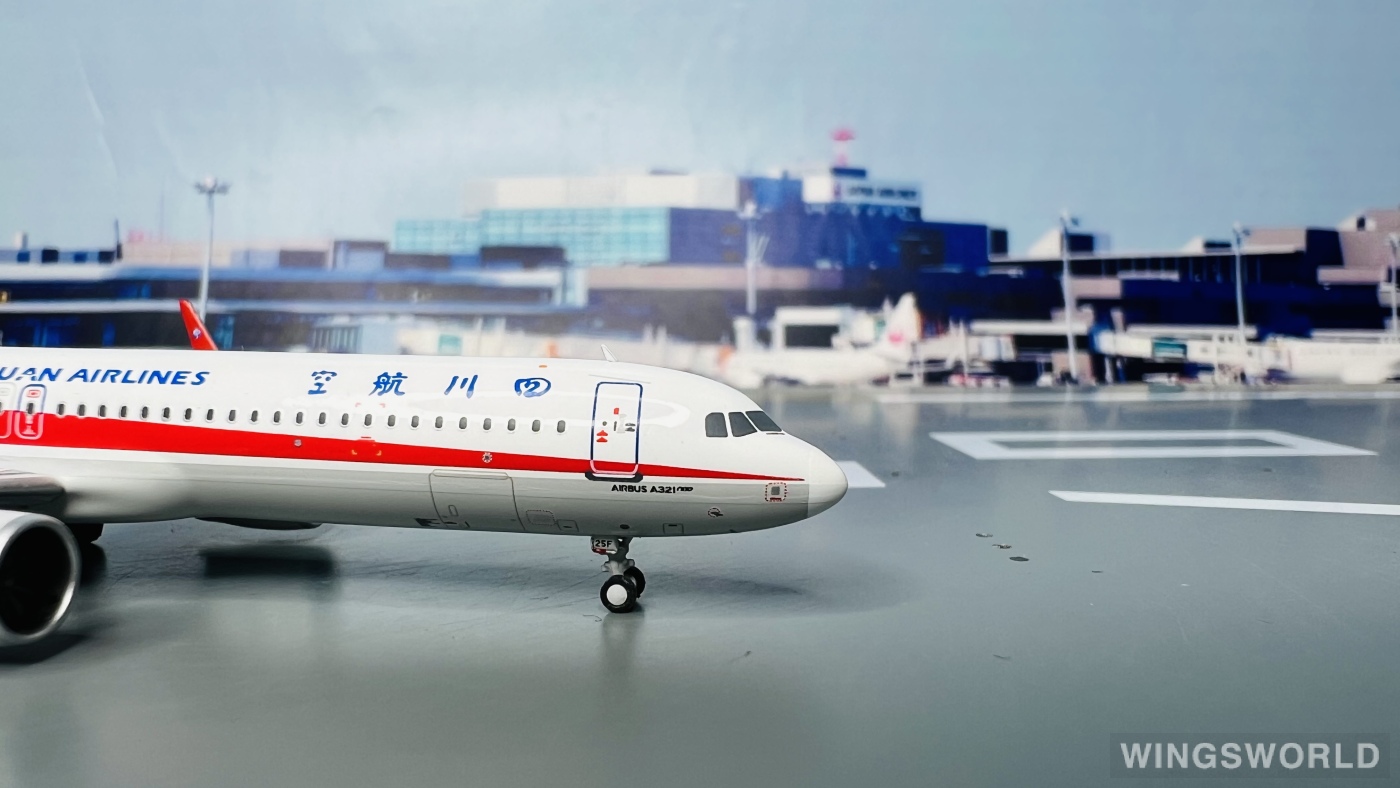 HYJLwings 1:400 HY210075 Sichuan Airlines 四川航空 Airbus A321neo B-325F