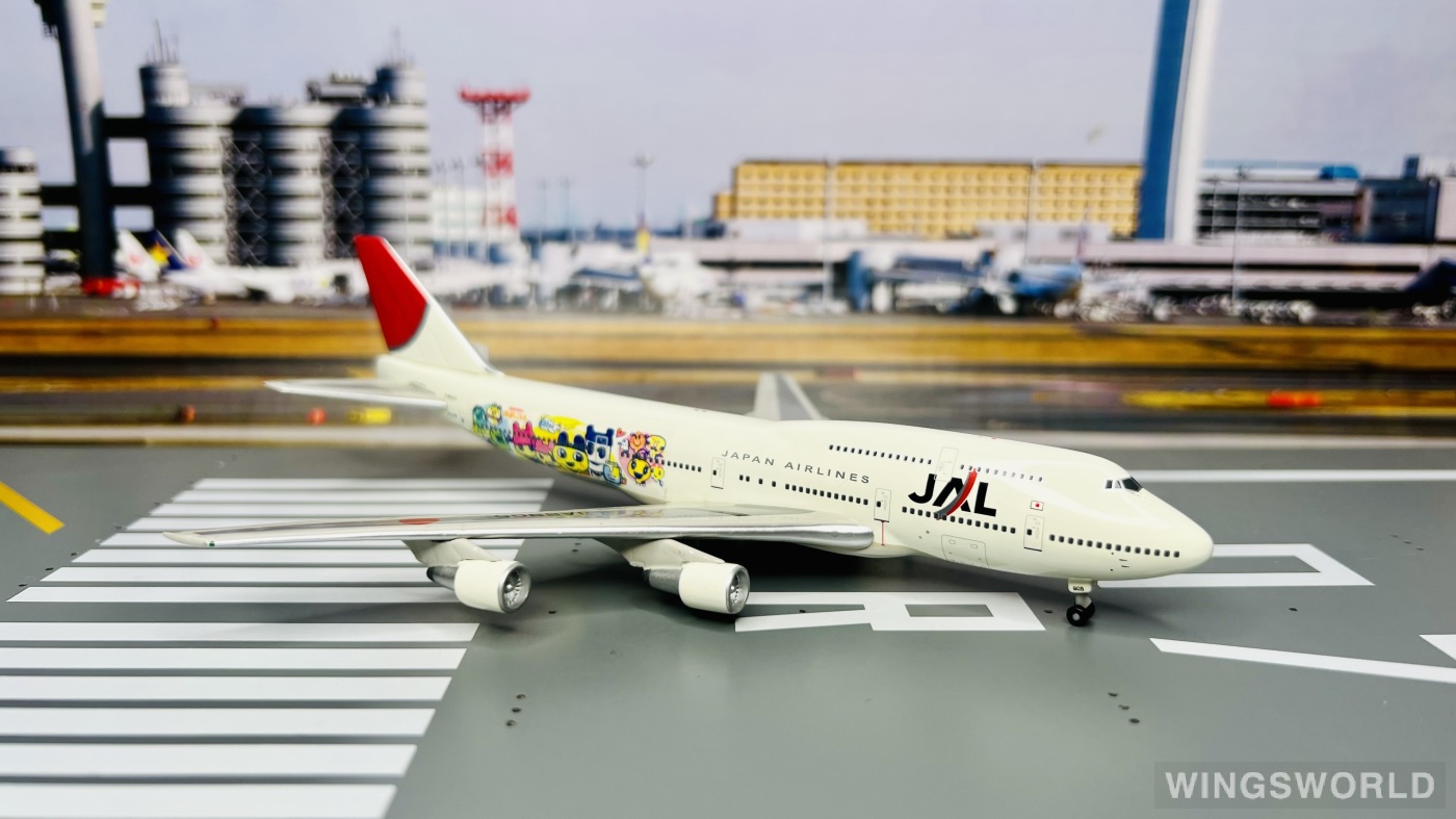 netmodels@ 1:400 NM48905 Japan Airlines 日本航空 Boeing 747-400 JA8905