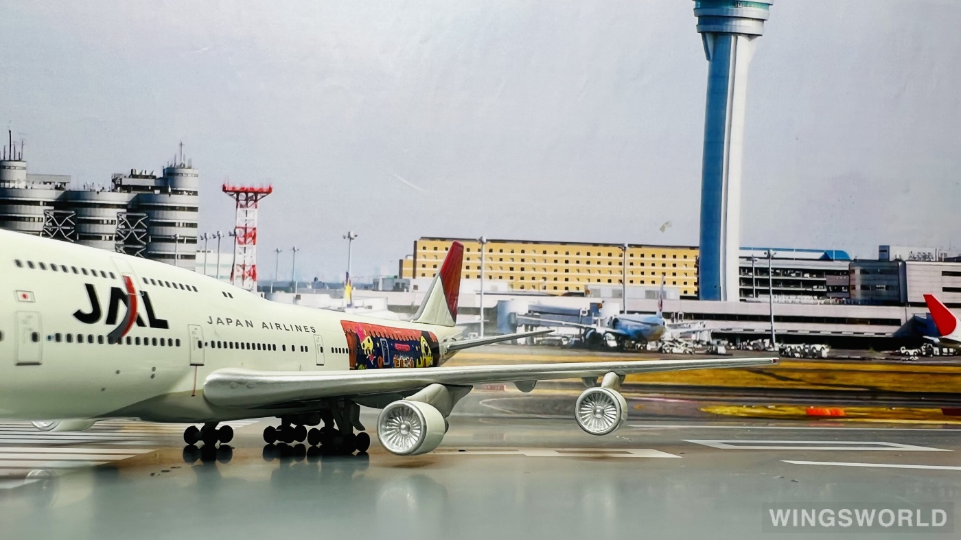 netmodels@ 1:400 NM48905 Japan Airlines 日本航空 Boeing 747-400 JA8905
