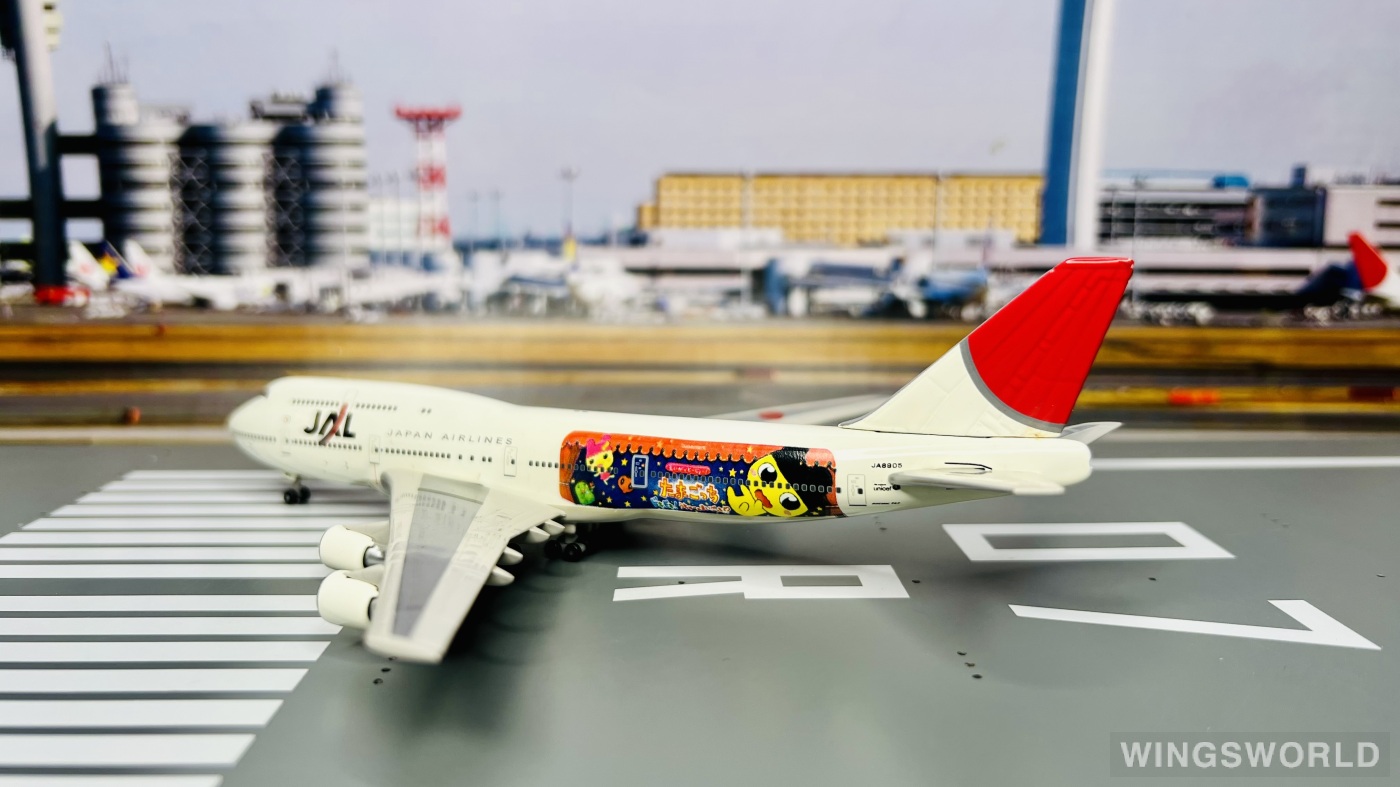 netmodels@ 1:400 NM48905 Japan Airlines 日本航空 Boeing 747-400 JA8905