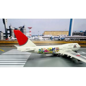 Japan Airlines 日本航空 Boeing 747-400 JA8905 拓麻歌子 Tamagotchi Jet NM48905 netmodels@ 1:400