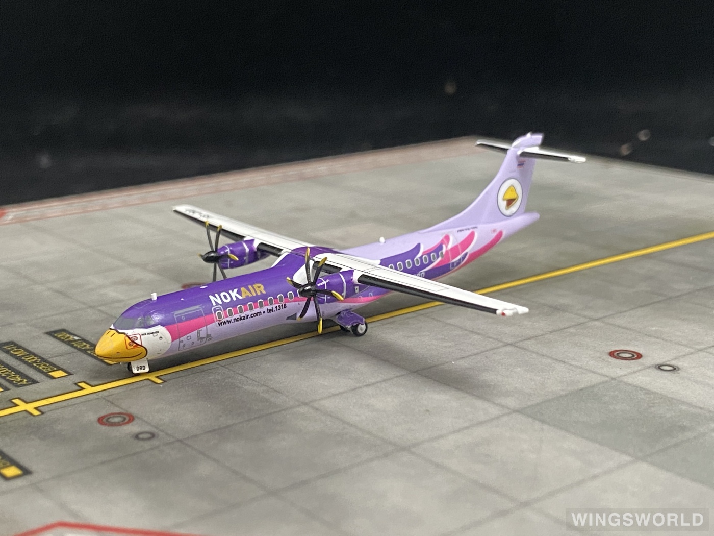 JC Wings 1:400 LH4257 Nok Air 皇雀航空 ATR 72 HS-DRD