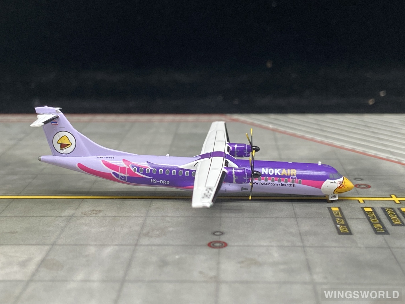 JC Wings 1:400 LH4257 Nok Air 皇雀航空 ATR 72 HS-DRD