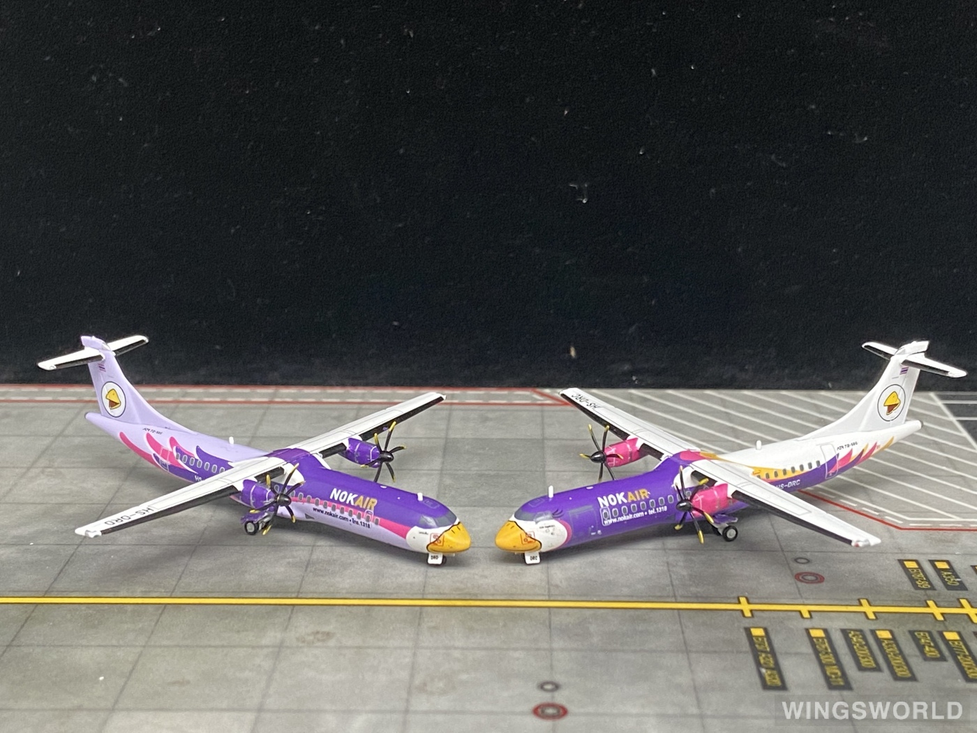 JC Wings 1:400 LH4257 Nok Air 皇雀航空 ATR 72 HS-DRD