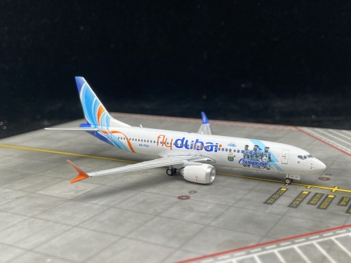 Phoenix 1:400 Boeing 737 MAX 8 Flydubai 迪拜航空PH04501 A6-FKA 的