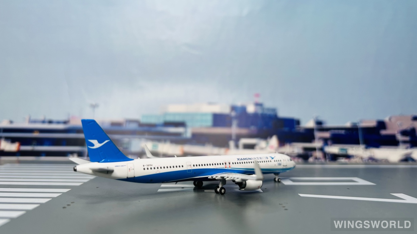 HYJLwings 1:400 HY210087 XiamenAir 厦门航空 Airbus A321neo B-32CU