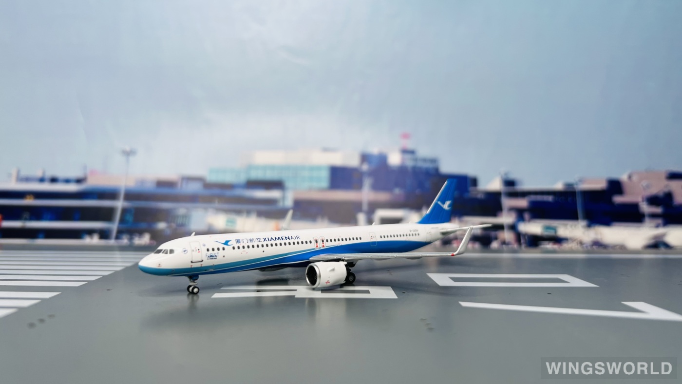 HYJLwings 1:400 HY210087 XiamenAir 厦门航空 Airbus A321neo B-32CU