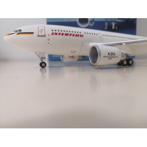 Interflug 东德航空 Airbus A310-300 DDR-ABB  HL6001 Hobby Master 1:200