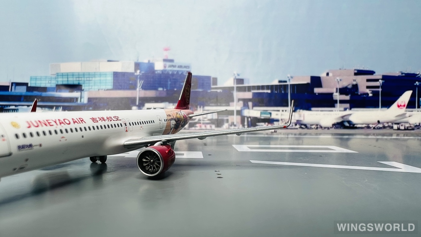 HYJLwings 1:400 HY210085 Juneyao Airlines 吉祥航空 Airbus A321neo B-32CJ