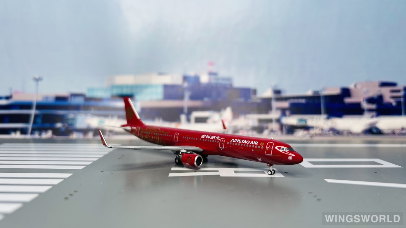 HYJLwings 1:400 HY210068 Juneyao Airlines 吉祥航空 Airbus A321 B-8068