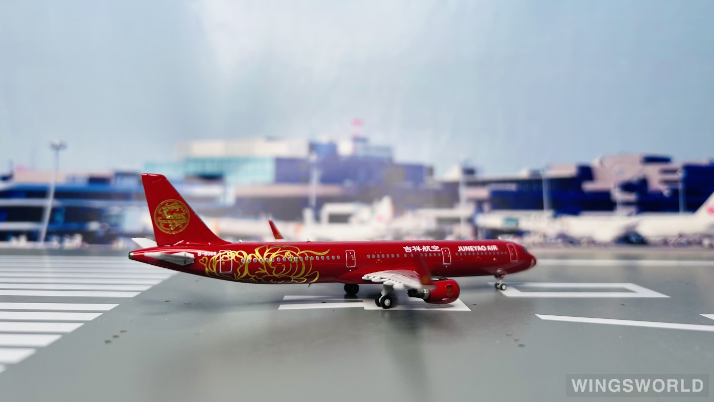 HYJLwings 1:400 HY210068 Juneyao Airlines 吉祥航空 Airbus A321 B-8068