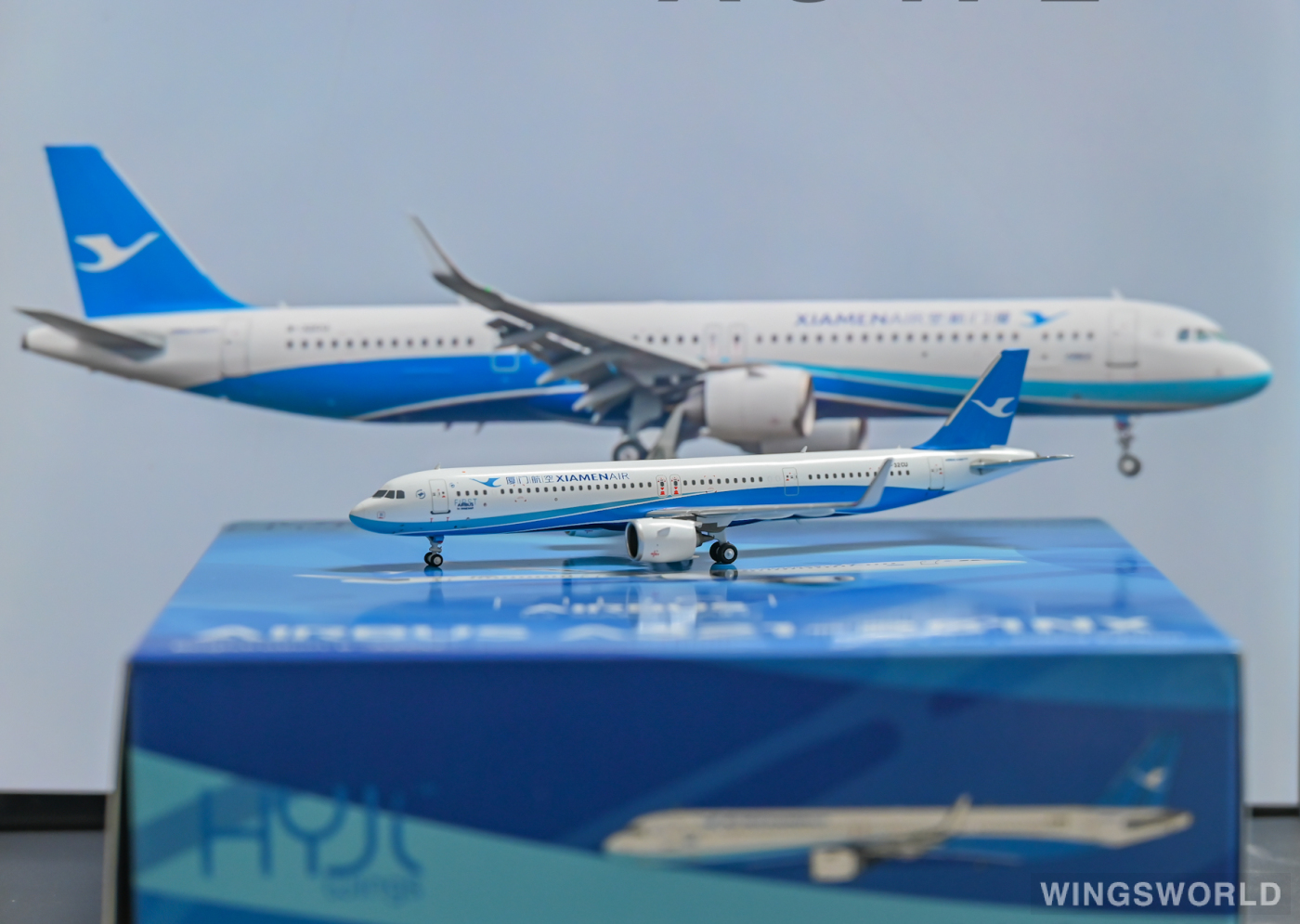 HYJLwings 1:400 HY210087 XiamenAir 厦门航空 Airbus A321neo B-32CU