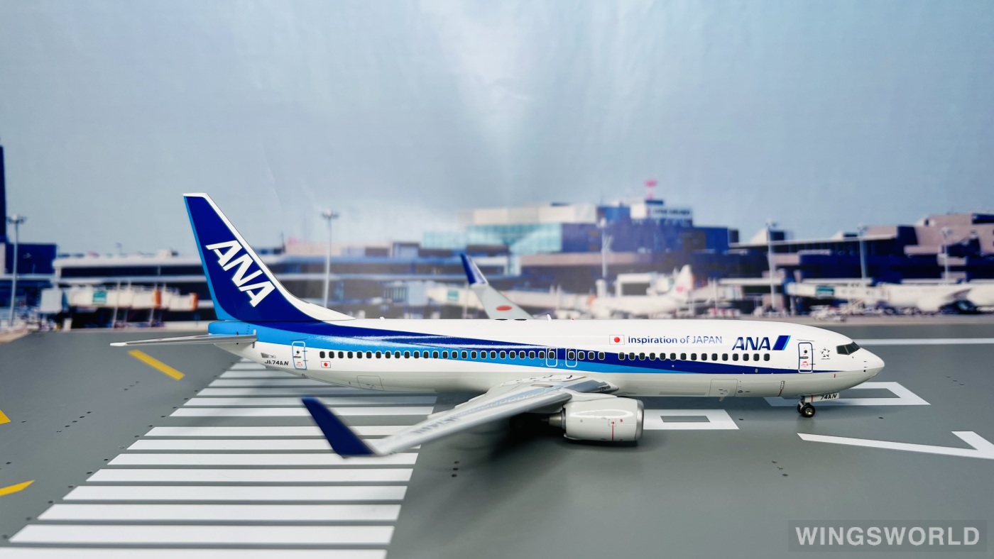 Hogan 1:200 Boeing 737-800 ANA 全日空NH20080 JA74AN 的照片