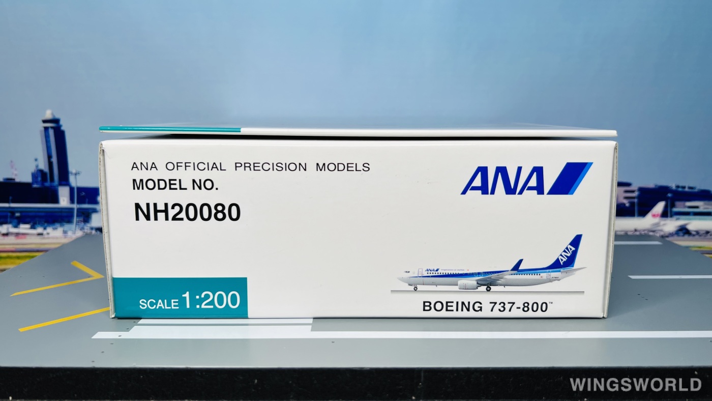 Hogan 1:200 Boeing 737-800 ANA 全日空NH20080 JA74AN 的照片