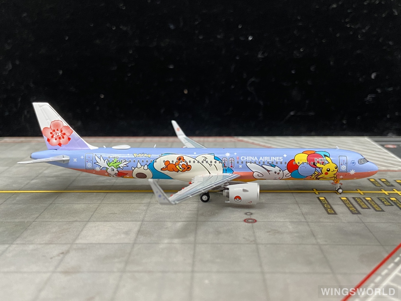 NGmodels 1:400 NG13063 China Airlines 中华航空 Airbus A321neo B-18101