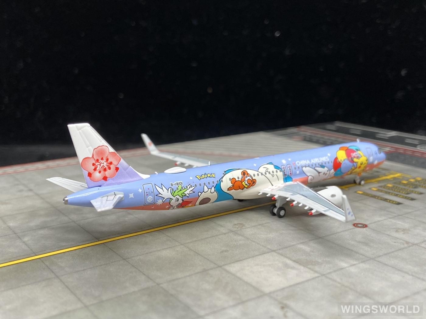 NGmodels 1:400 NG13063 China Airlines 中华航空 Airbus A321neo B-18101