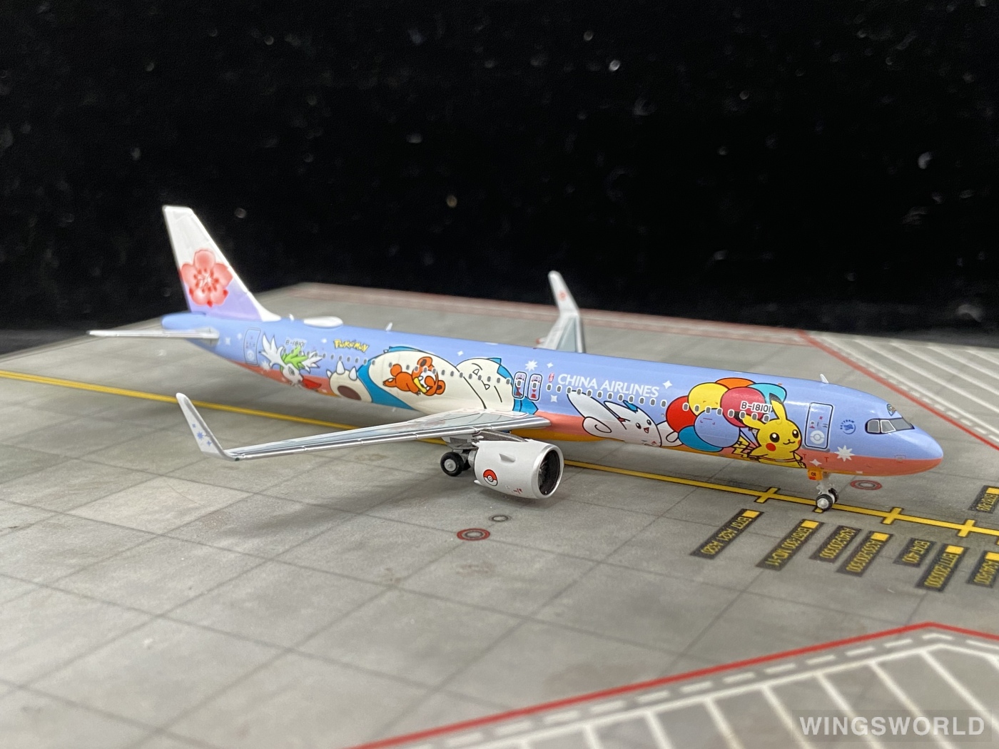 NGmodels 1:400 NG13063 China Airlines 中华航空 Airbus A321neo B-18101