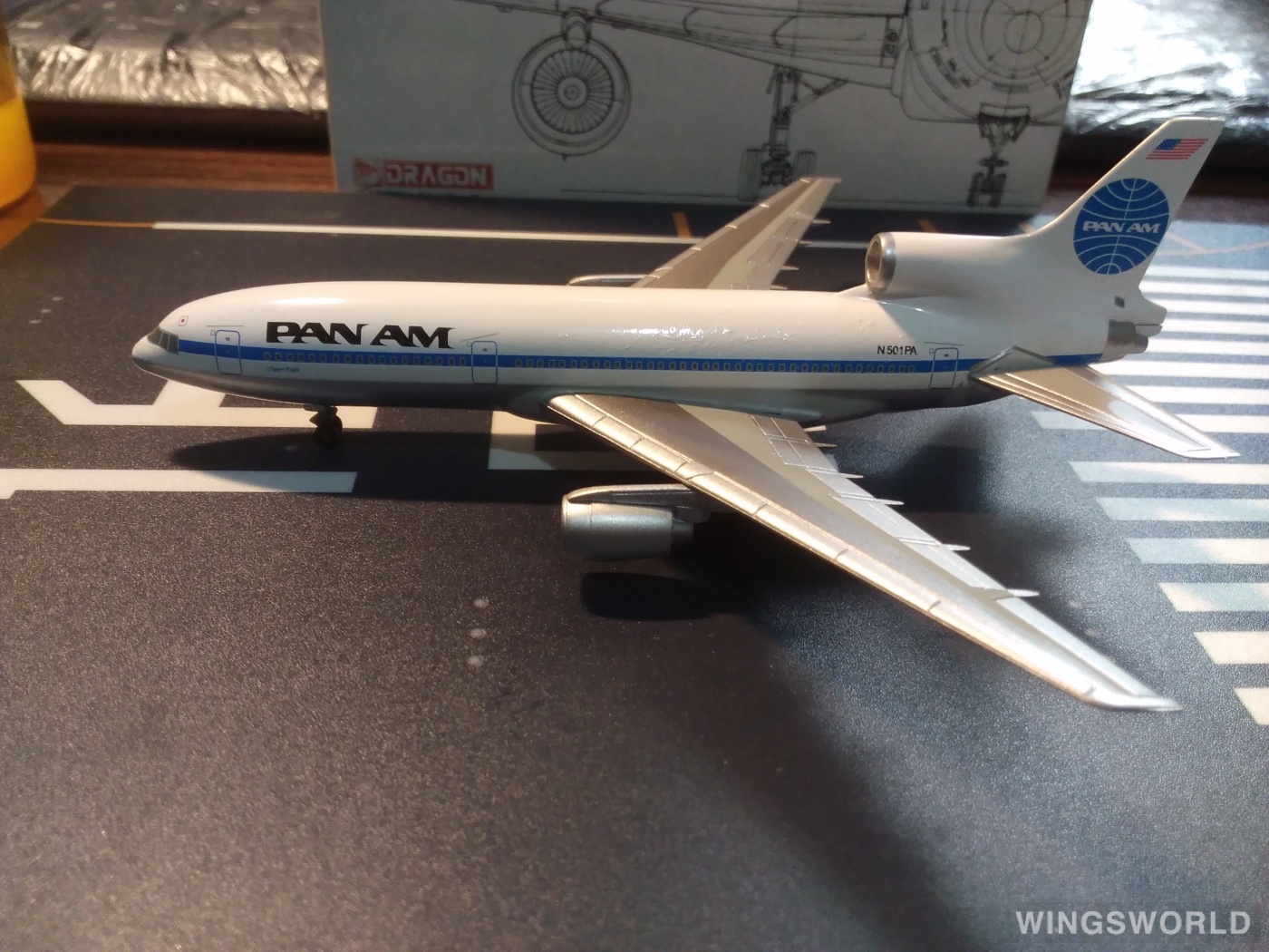 Dragon Models 1:400 55099-03 Pan Am 泛美航空 Lockheed L-1011 TriStar N501PA