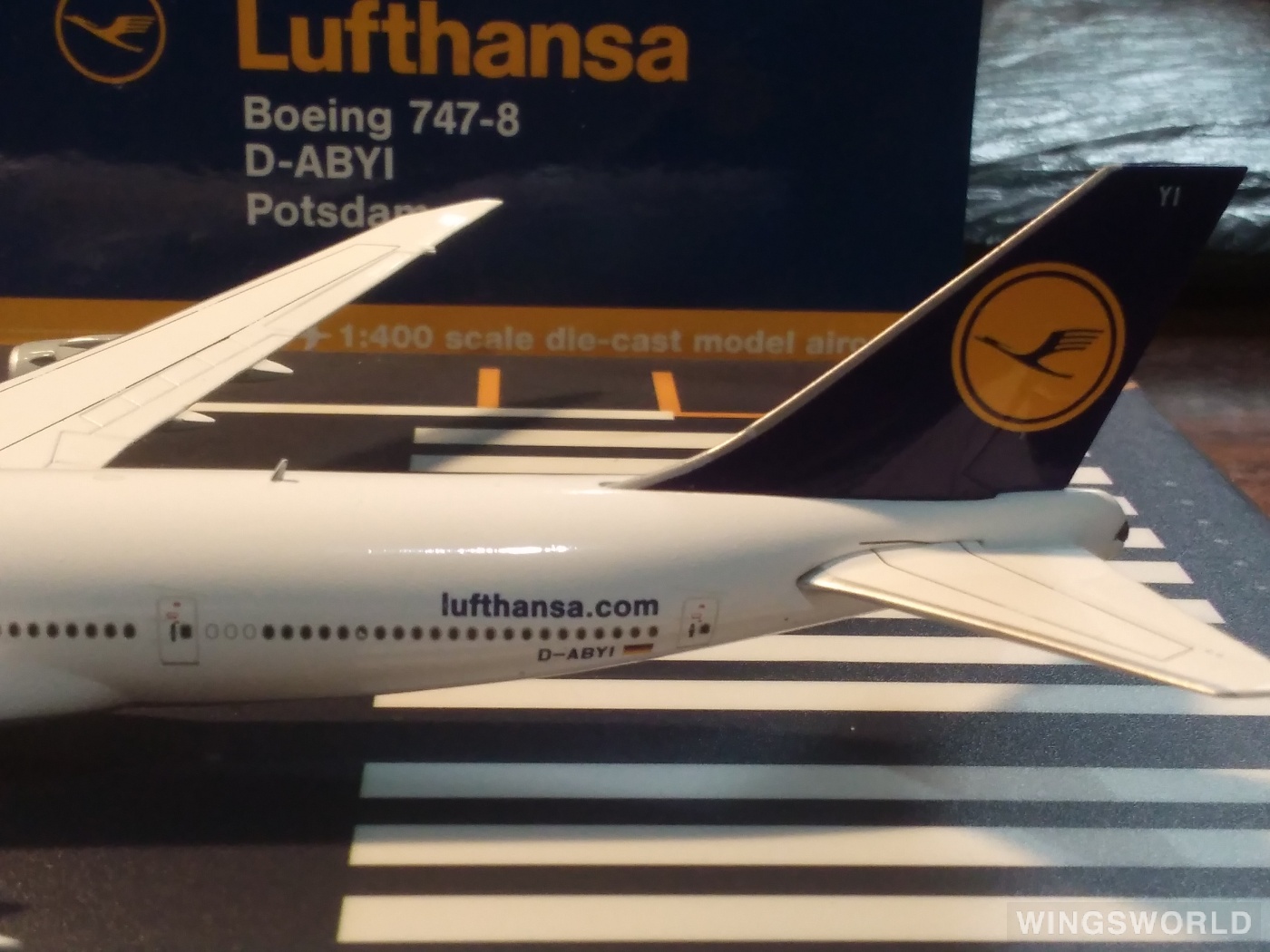 Geminijets 1:400 GJDLH1474 Lufthansa 汉莎航空 Boeing 747-8i D-ABYI