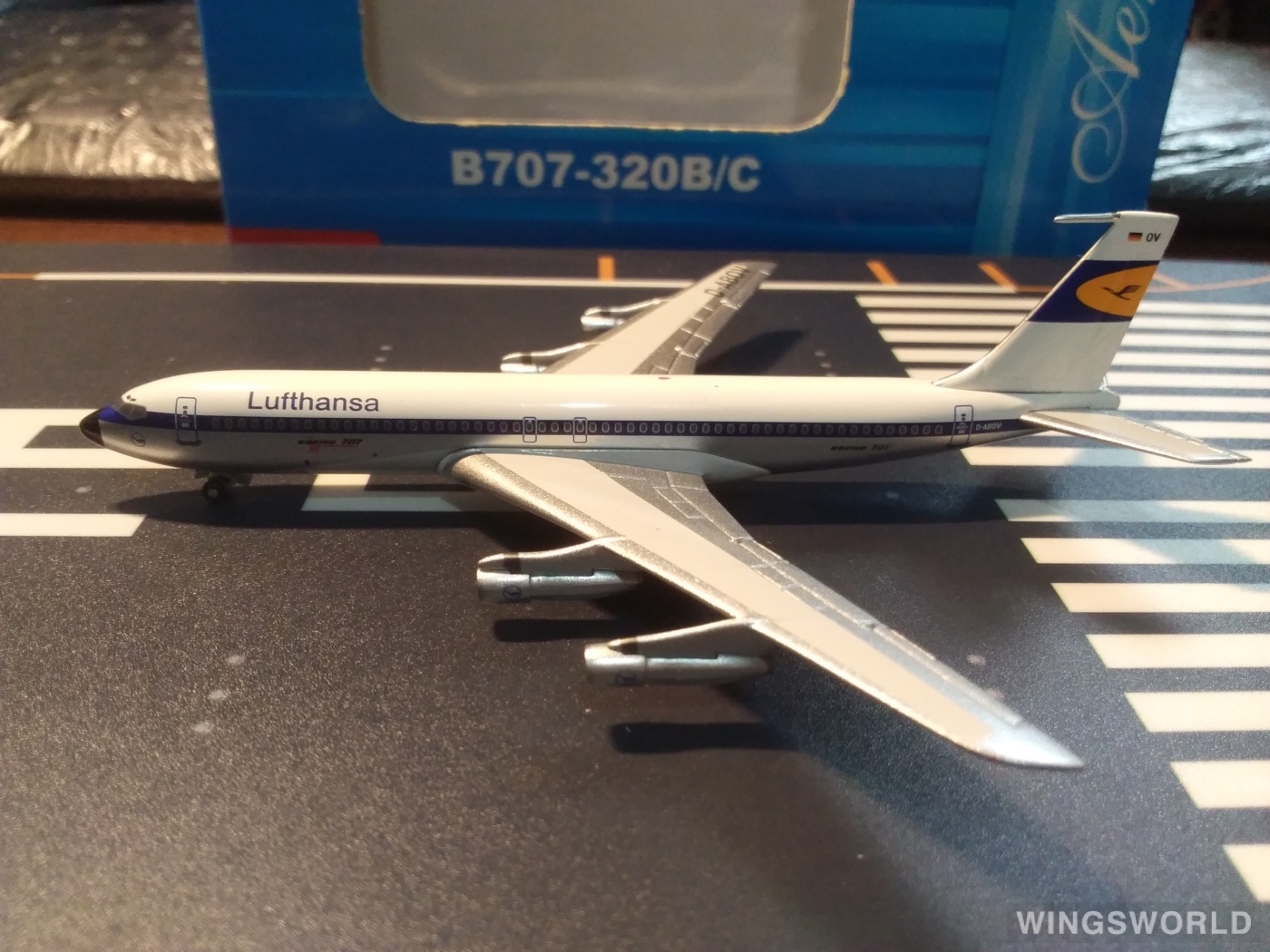 AeroClassics 1:400 AC18138A Lufthansa 汉莎航空 Boeing 707-300 D-ABOV