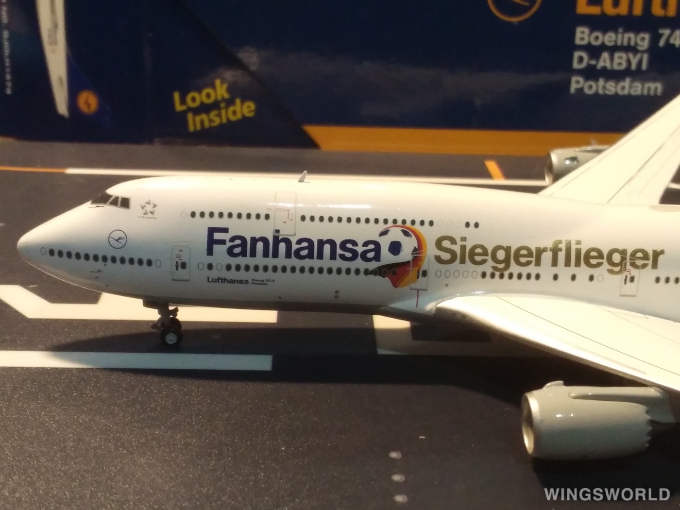 Geminijets 1:400 GJDLH1474 Lufthansa 汉莎航空 Boeing 747-8i D-ABYI