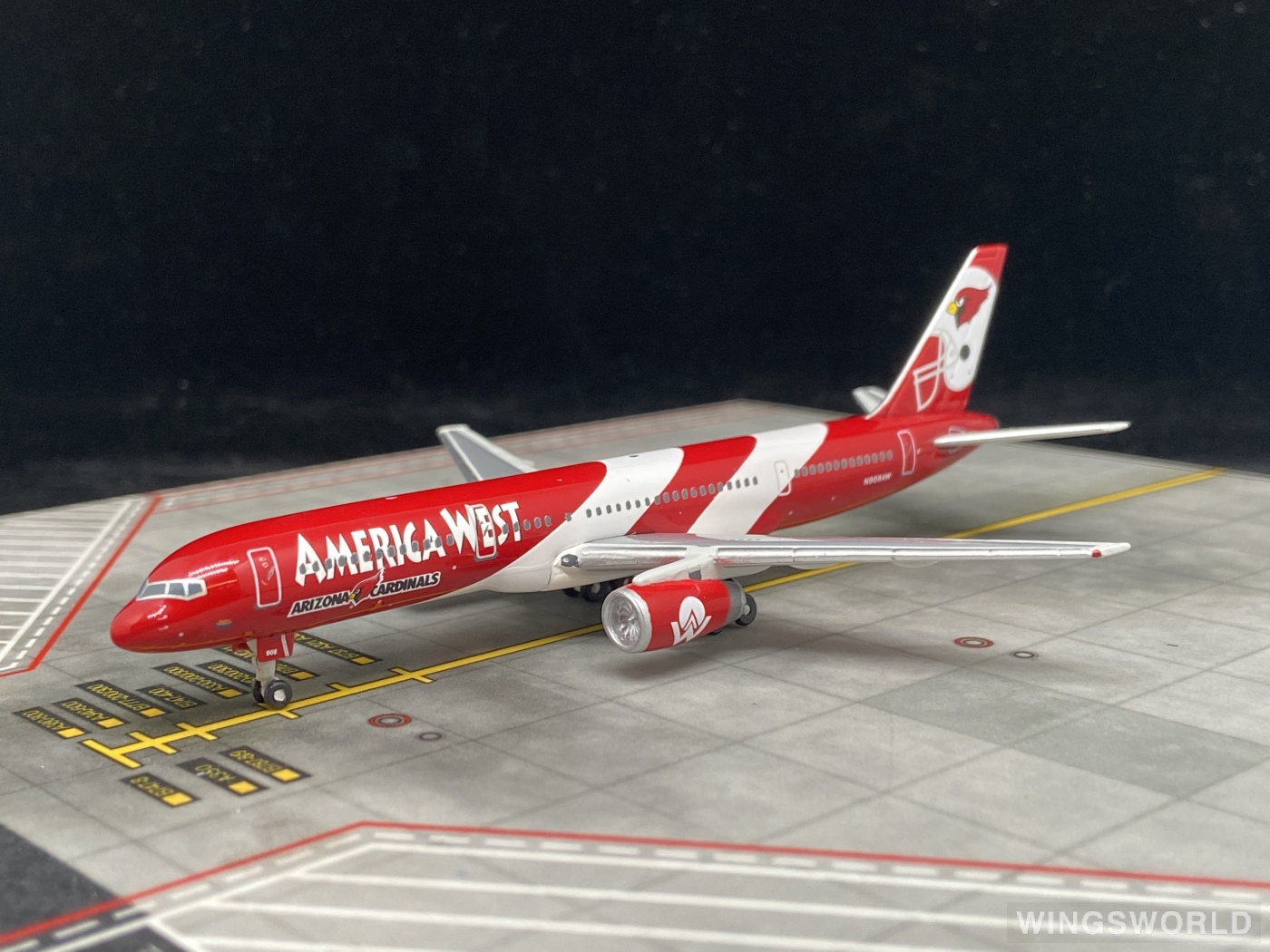 Geminijets 1:400 GJAWE554 America West Airlines 美西航空 Boeing 757-200 N908AW