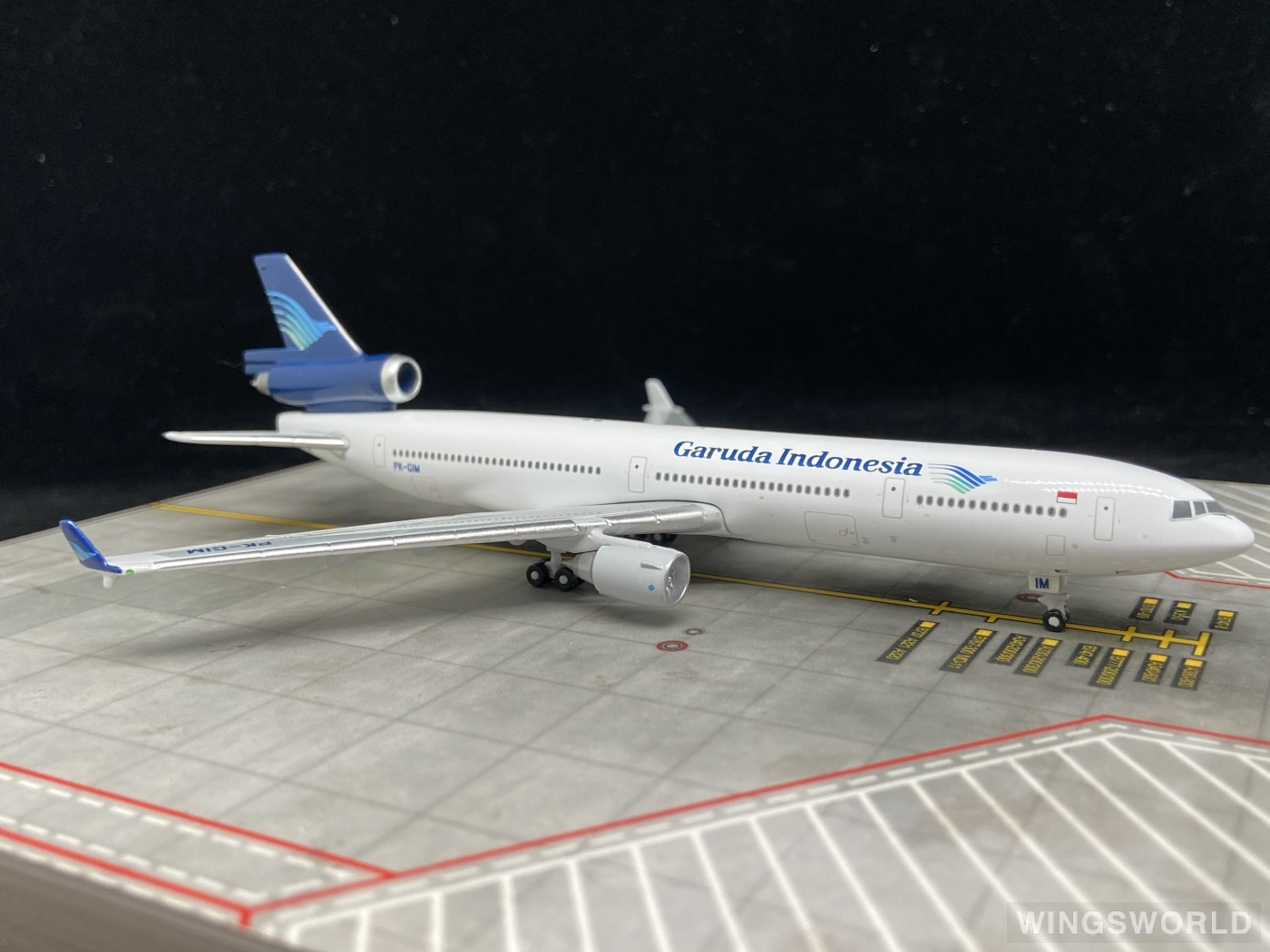 Geminijets 1:400 GJGIA383 Garuda Indonesia 印度尼西亚鹰航 McDonnell Douglas MD-11 PK-GIM