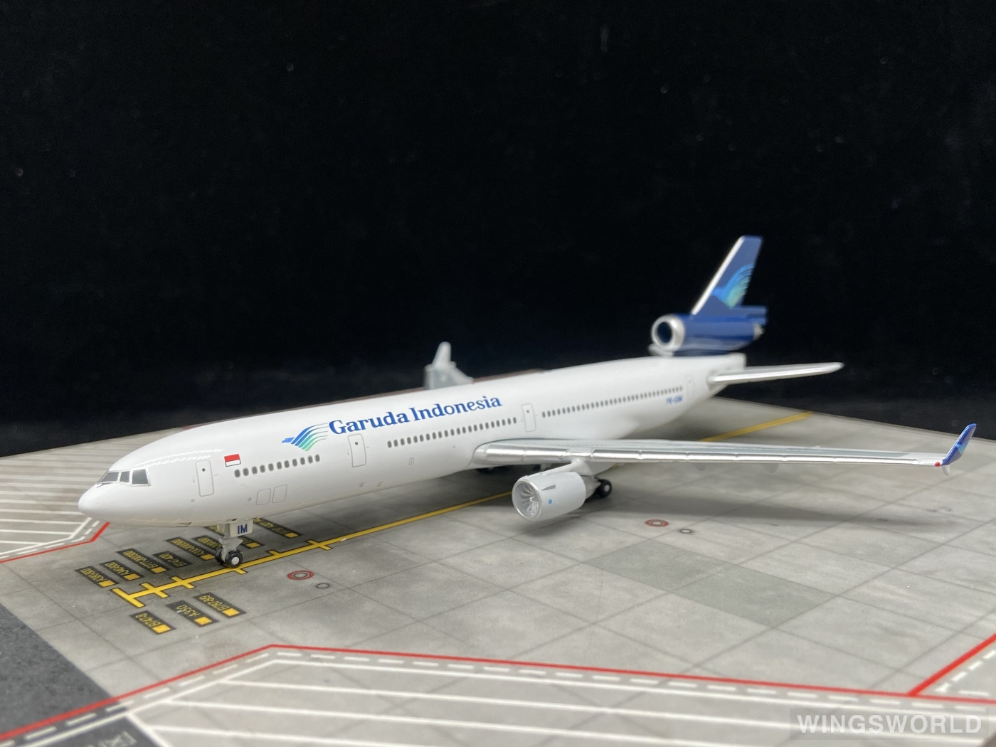 Geminijets 1:400 GJGIA383 Garuda Indonesia 印度尼西亚鹰航 McDonnell Douglas MD-11 PK-GIM