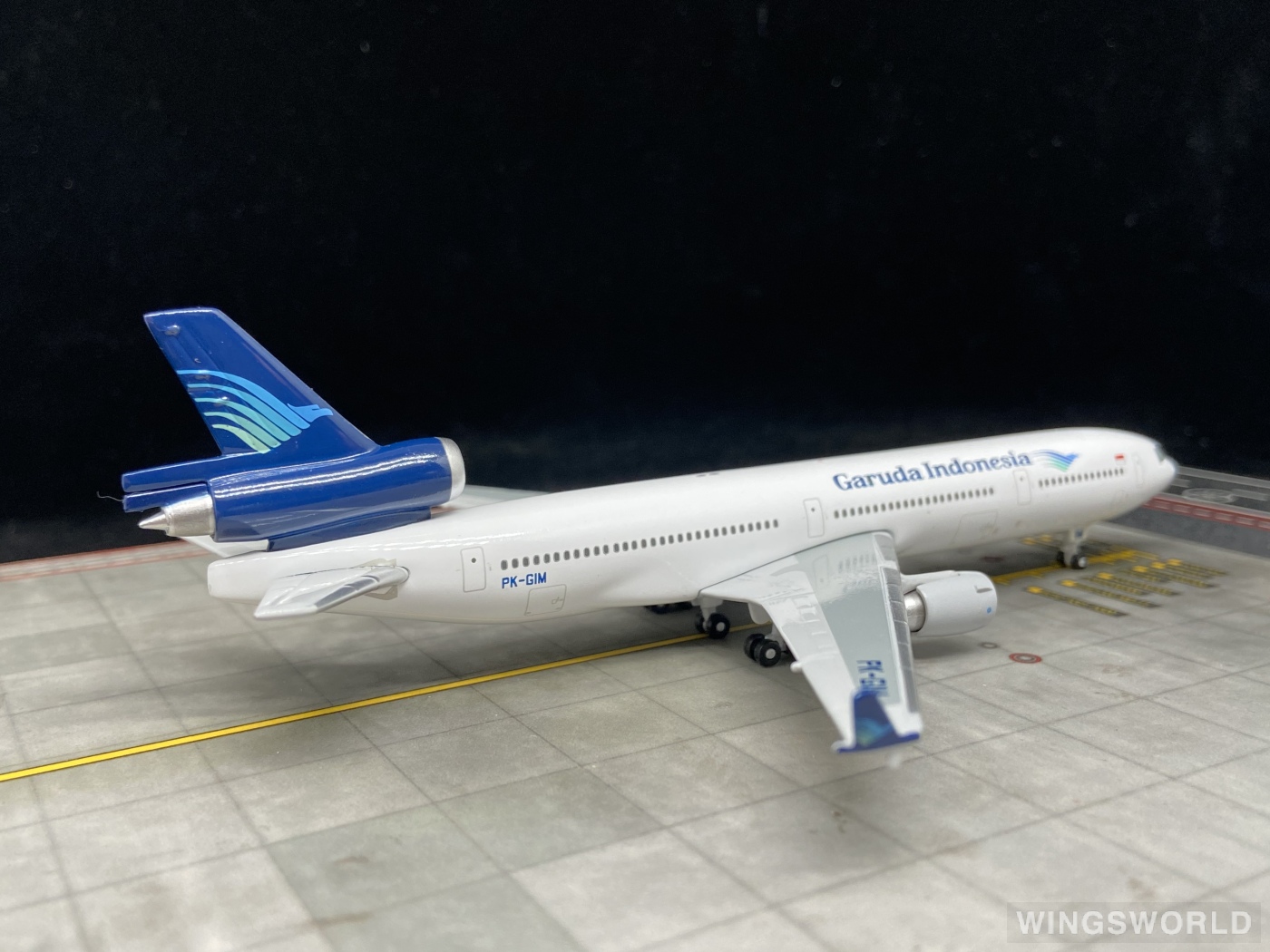 Geminijets 1:400 GJGIA383 Garuda Indonesia 印度尼西亚鹰航 McDonnell Douglas MD-11 PK-GIM