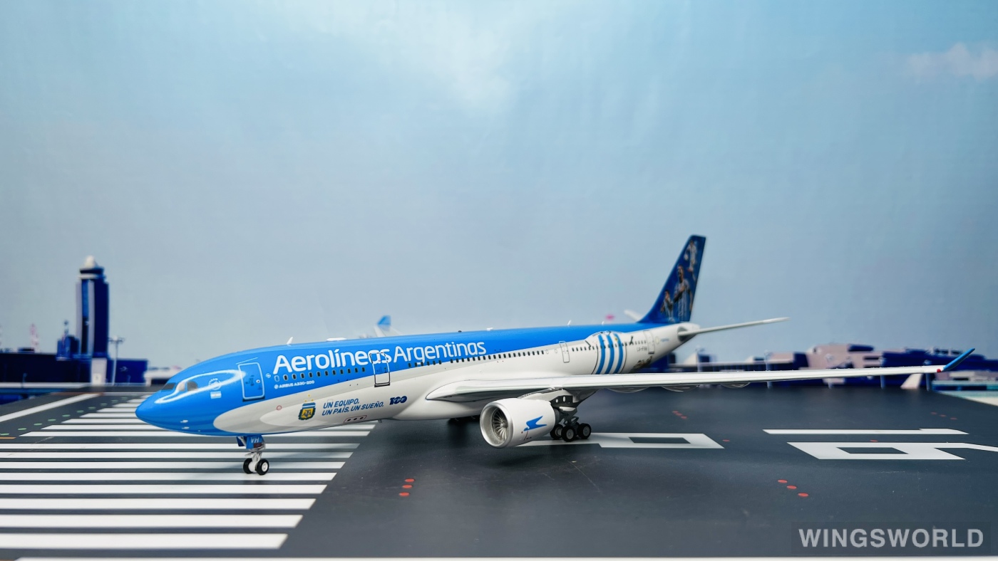 B Models 1:200 B-332-AR-WC Aerolíneas Argentinas 阿根廷航空 Airbus A330-200 LV-FVH