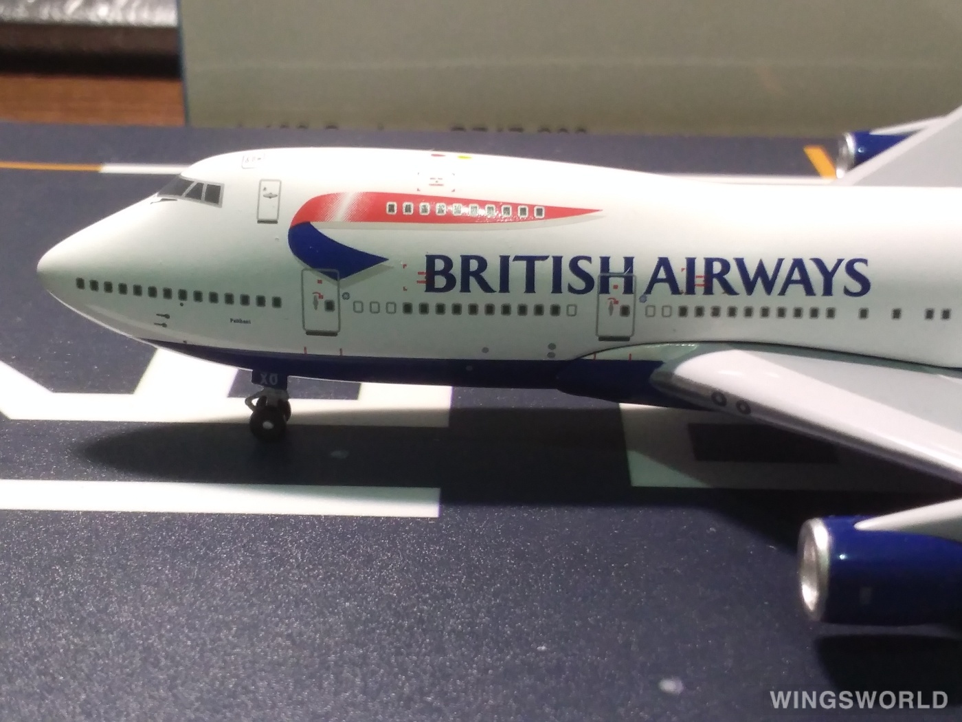 Big Bird 1:400 BB4-2004-48 British Airways 英国航空 Boeing 747-200 G-BDXO