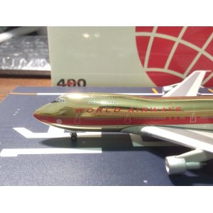 World Airways Boeing 747-200 N748WA  BB4-2006-015B Big Bird 1:400