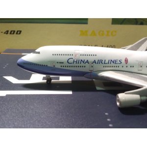 China Airlines 中华航空 Boeing 747-400 B-18208  6991263600062 Magic 1:400