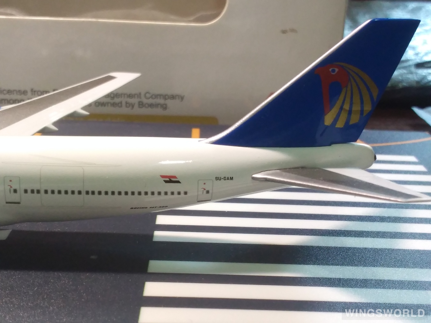 Aviation400 1:400 AV4743002 EgyptAir 埃及航空 Boeing 747-300 SU-GAM