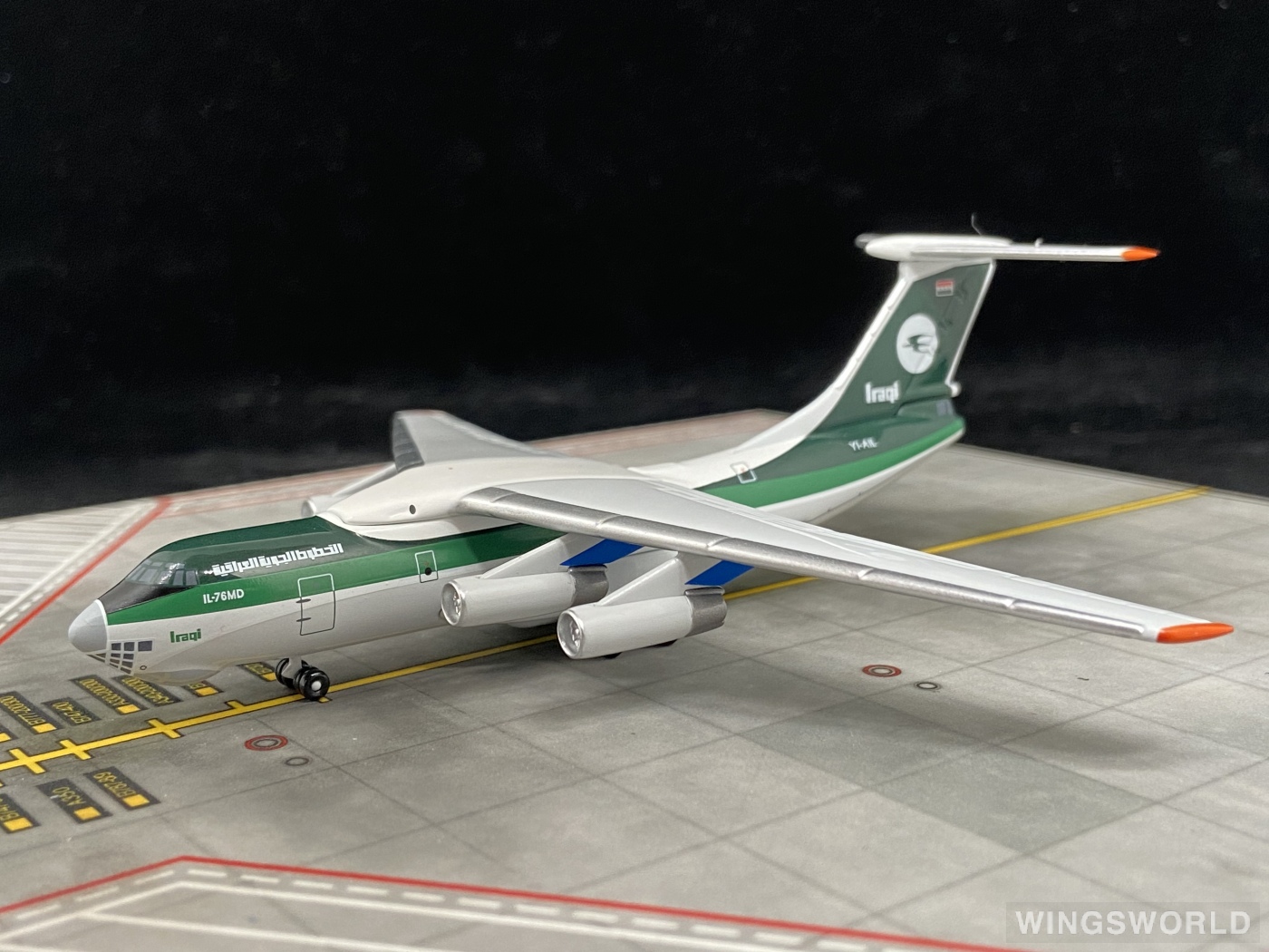AeroClassics 1:400 ACYIAIL Iraqi Airways 伊拉克航空 Ilyushin Il-76 YI-AIL
