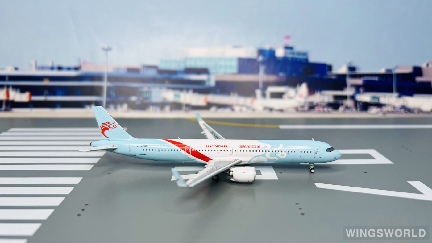 Pandamodel 1:400 202255 Loong Air 浙江长龙航空 Airbus A321neo B-323U