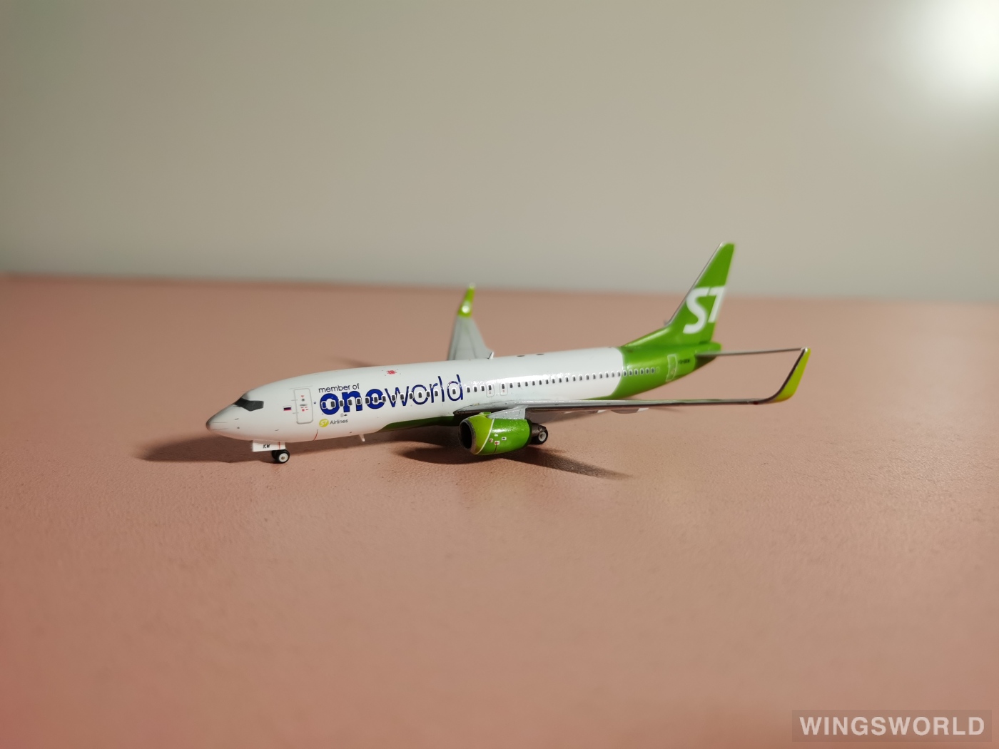 JC Wings 1:400 LH4086 S7 Airlines 西伯利亚航空 Boeing 737-800 VQ-BKW