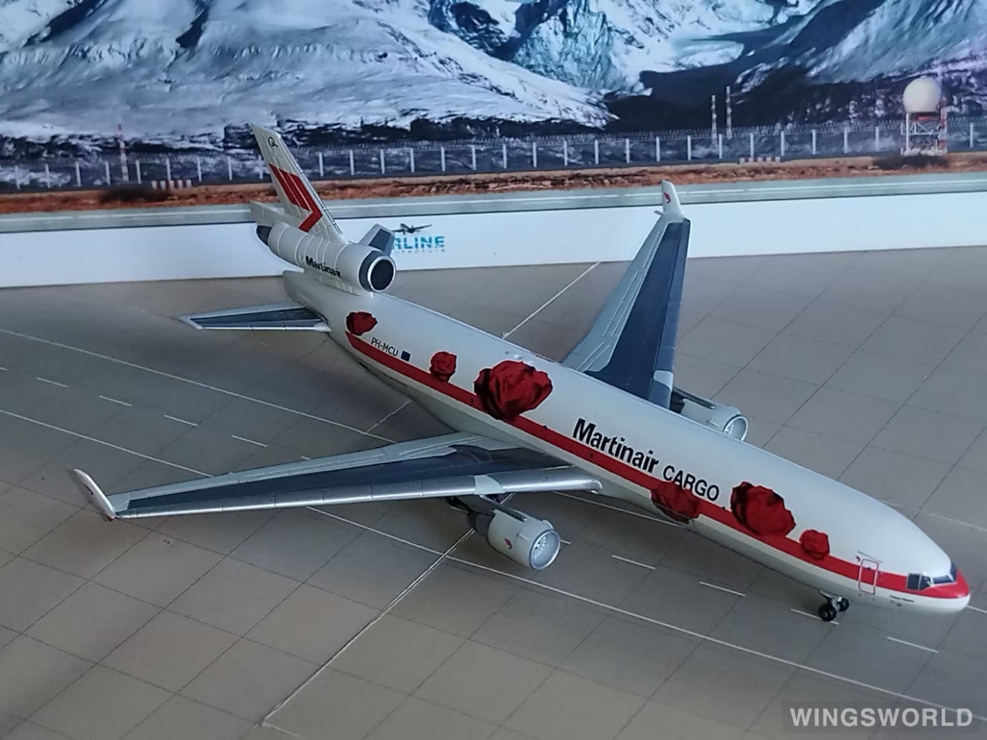 Dragon Models 1:400 55972 Martinair 马丁航空 McDonnell Douglas MD-11 PH-MCU
