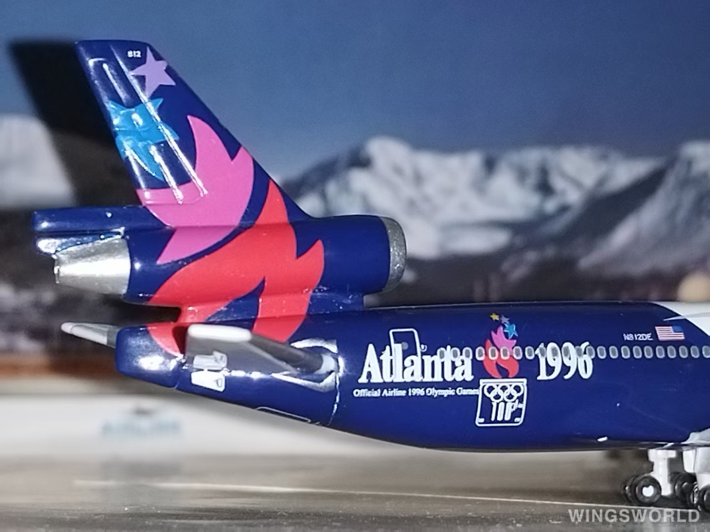 Geminijets 1:400 GJDAL168 Delta Air Lines 达美航空 McDonnell Douglas MD-11 N812DE