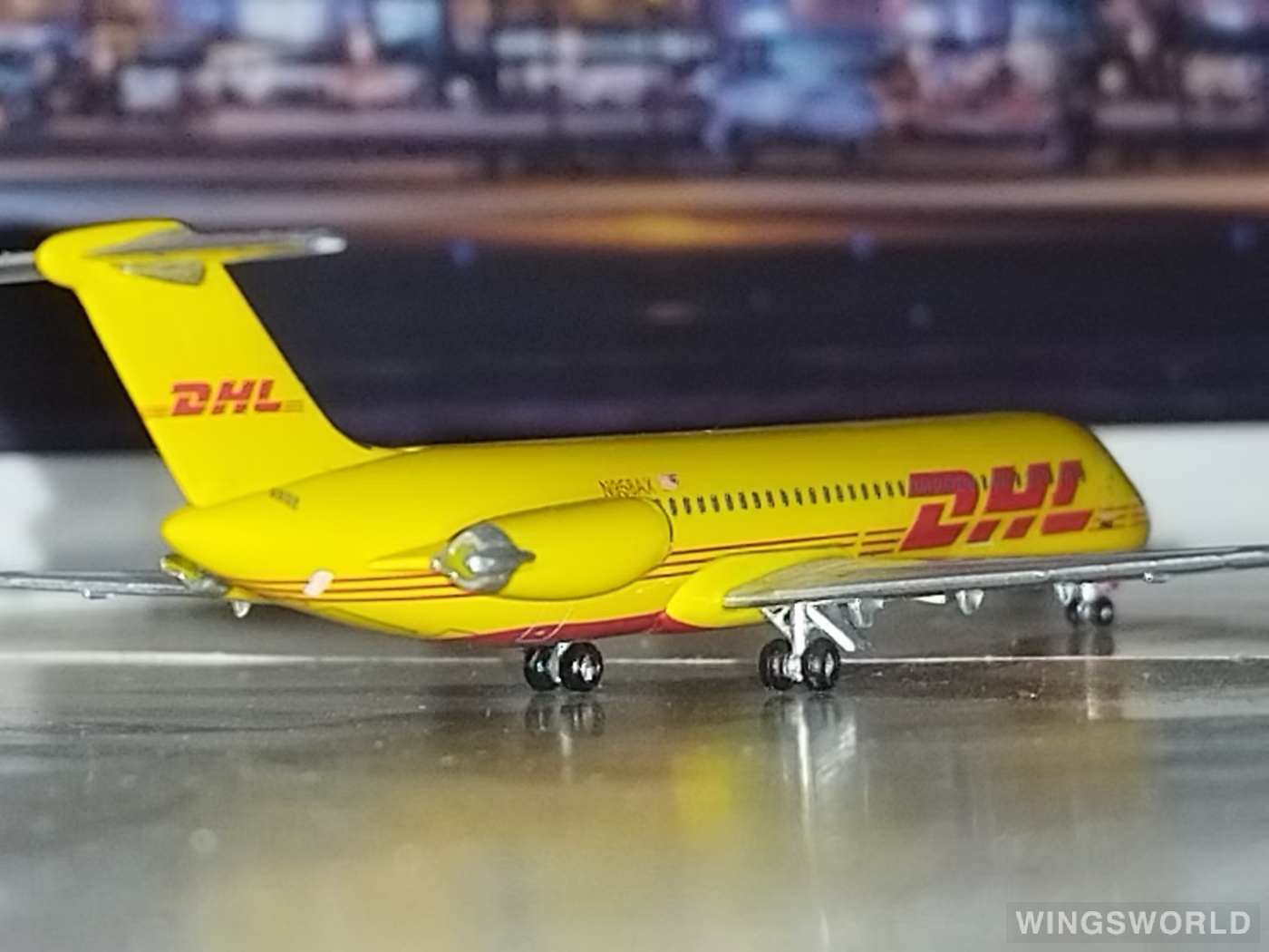 AeroClassics 1:400 ACN958AX DHL 敦豪 McDonnell Douglas DC-9 N958AX