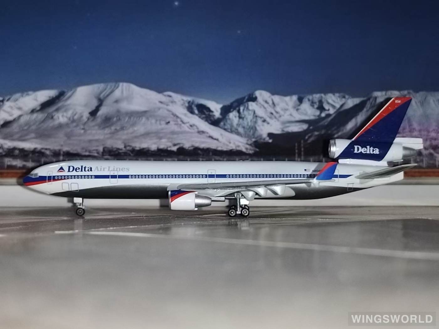 Dragon Models 1:400 55062 Delta Air Lines 达美航空 McDonnell Douglas MD-11 N804DE