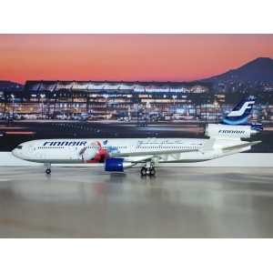 Finnair 芬兰航空 McDonnell Douglas MD-11 OH-LGA  55307 Dragon Models 1:400