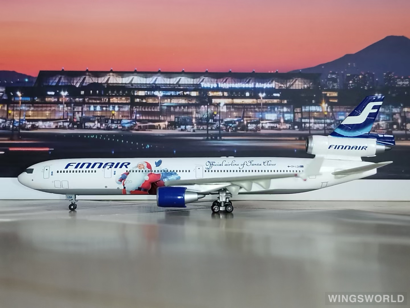 Dragon Models 1:400 55307 Finnair 芬兰航空 McDonnell Douglas MD-11 OH-LGA