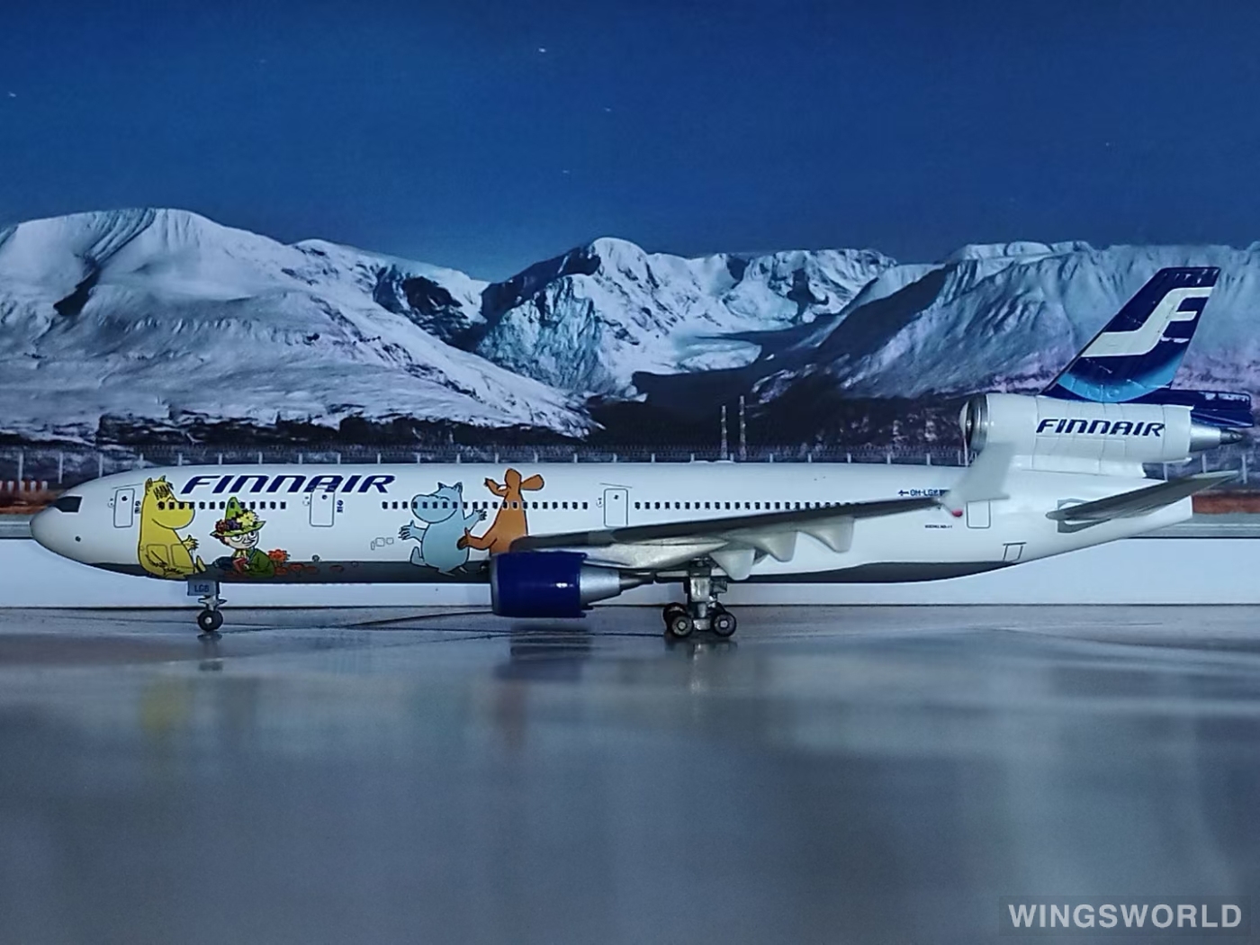 Dragon Models 1:400 55955S Finnair 芬兰航空 McDonnell Douglas MD-11 OH-LGF